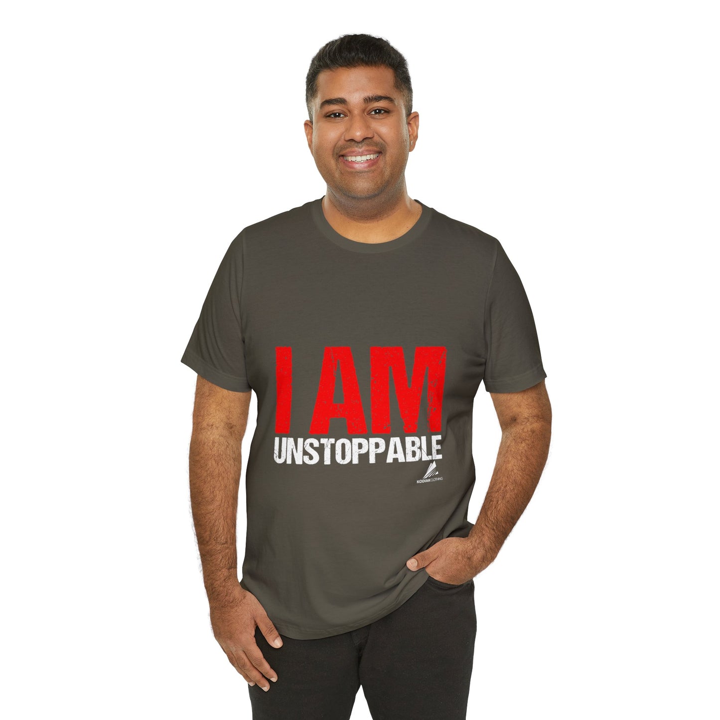 'I Am Unstoppable' Motivational - Unisex Jersey Short Sleeve Tee