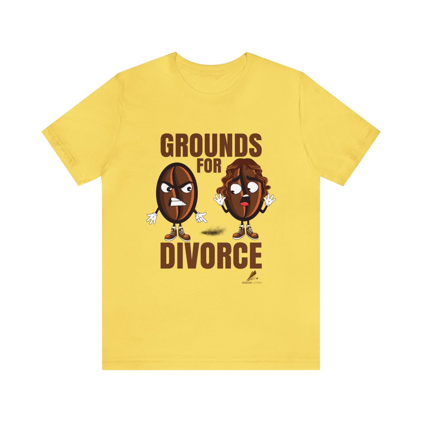 'Grounds for Divorce' Unisex Jersey Short Sleeve Tee