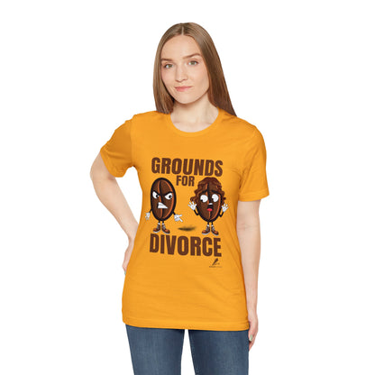 'Grounds for Divorce' Unisex Jersey Short Sleeve Tee