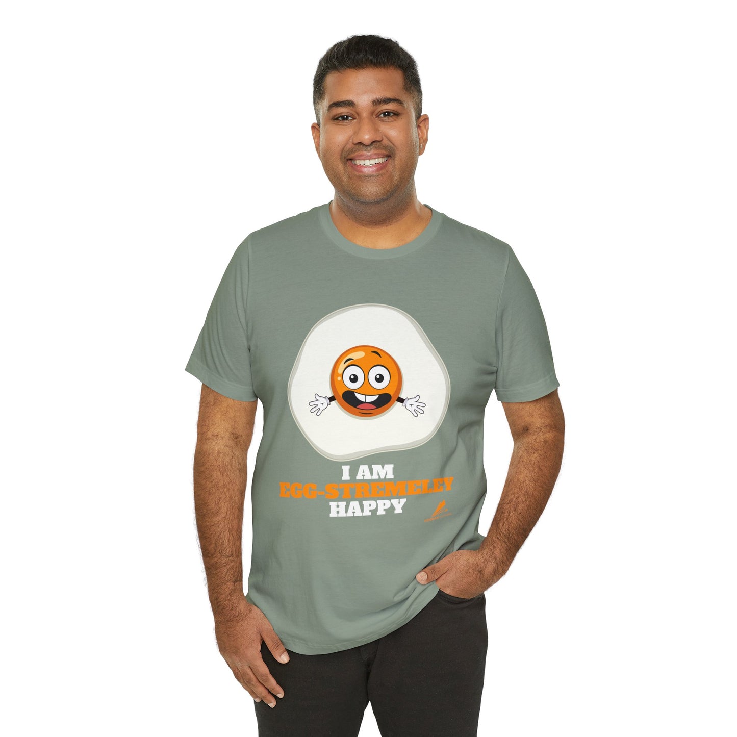 'Punny Egg' Unisex Jersey Short Sleeve Tee