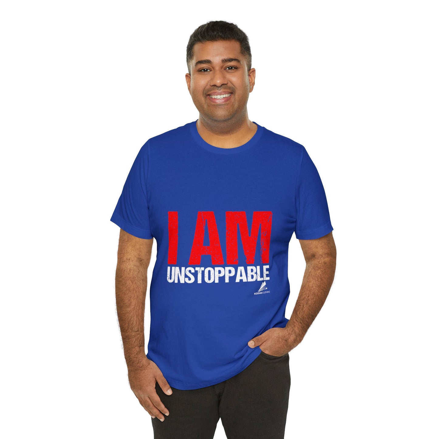 'I Am Unstoppable' Motivational - Unisex Jersey Short Sleeve Tee