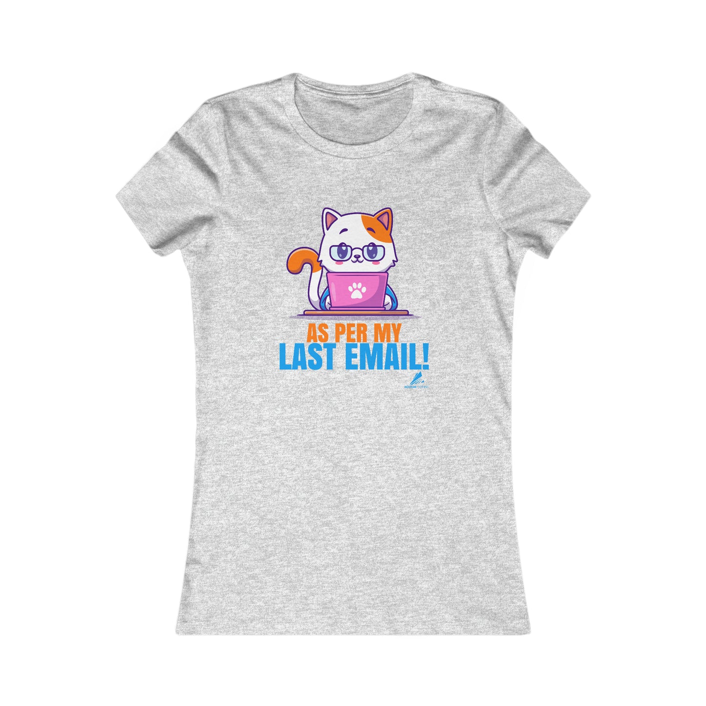 'Email Cat' - Women's Tee