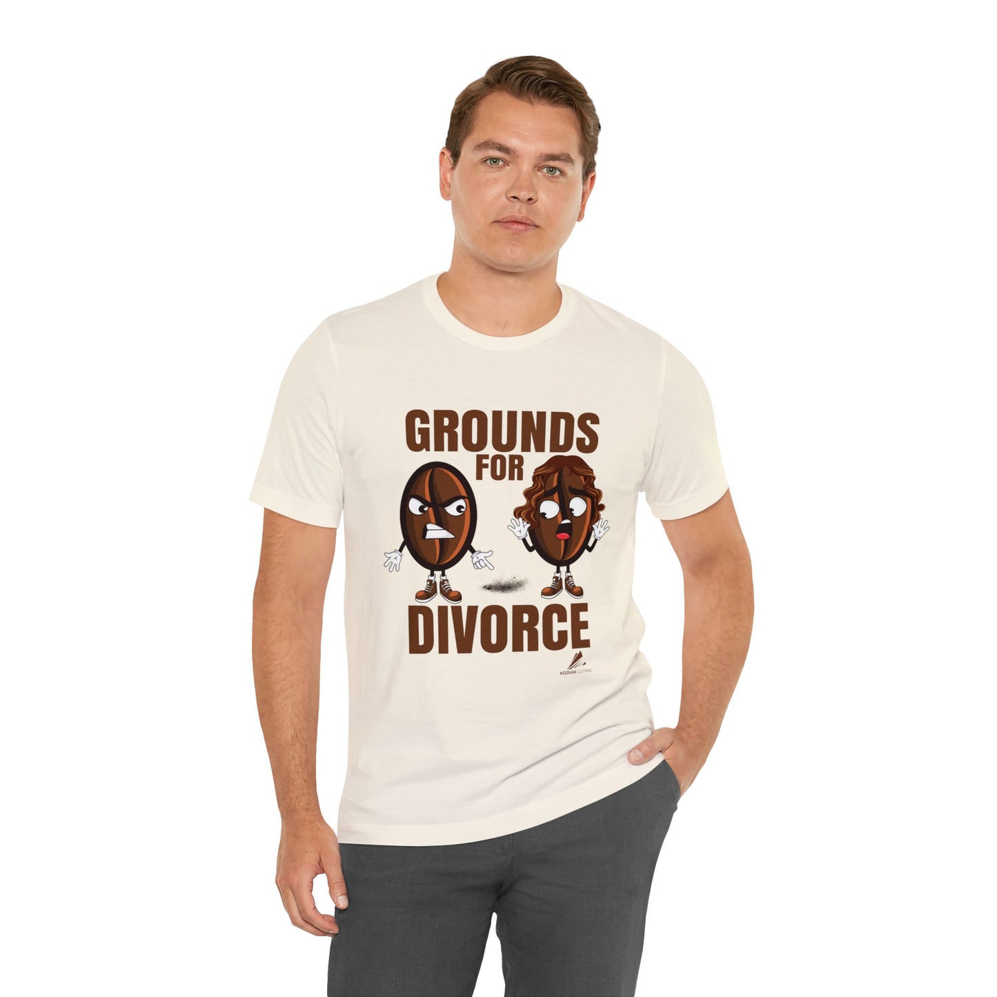 'Grounds for Divorce' Unisex Jersey Short Sleeve Tee