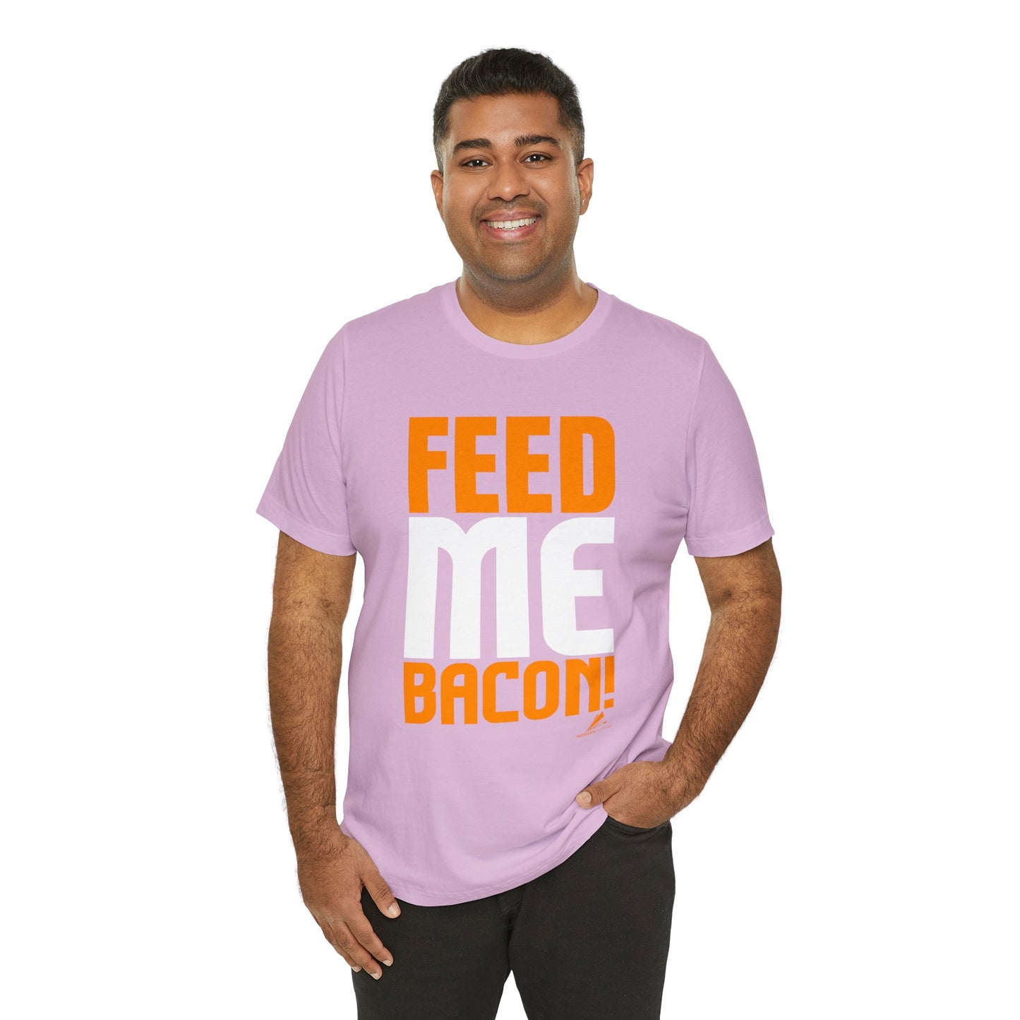 'Feed Me Bacon' Unisex Jersey Short Sleeve Tee