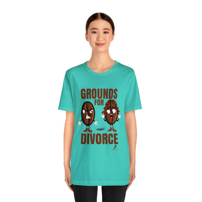 'Grounds for Divorce' Unisex Jersey Short Sleeve Tee