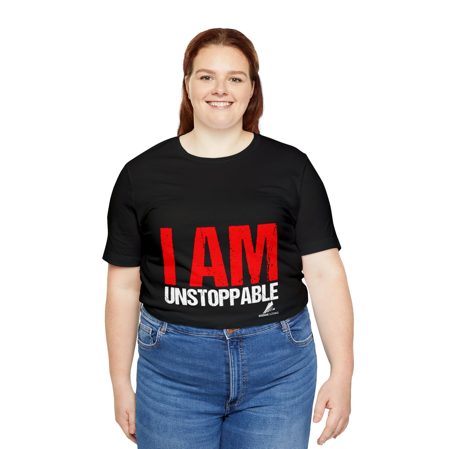 'I Am Unstoppable' Motivational - Unisex Jersey Short Sleeve Tee