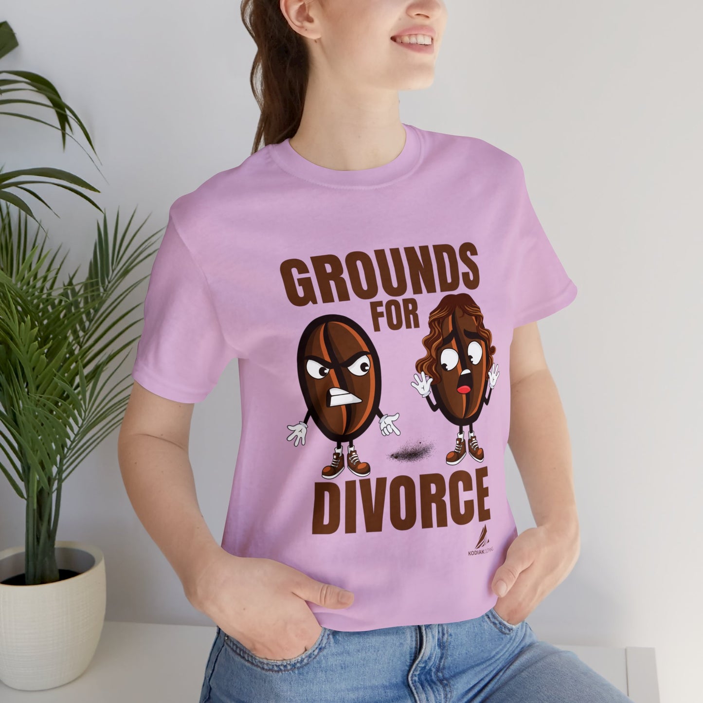 'Grounds for Divorce' Unisex Jersey Short Sleeve Tee