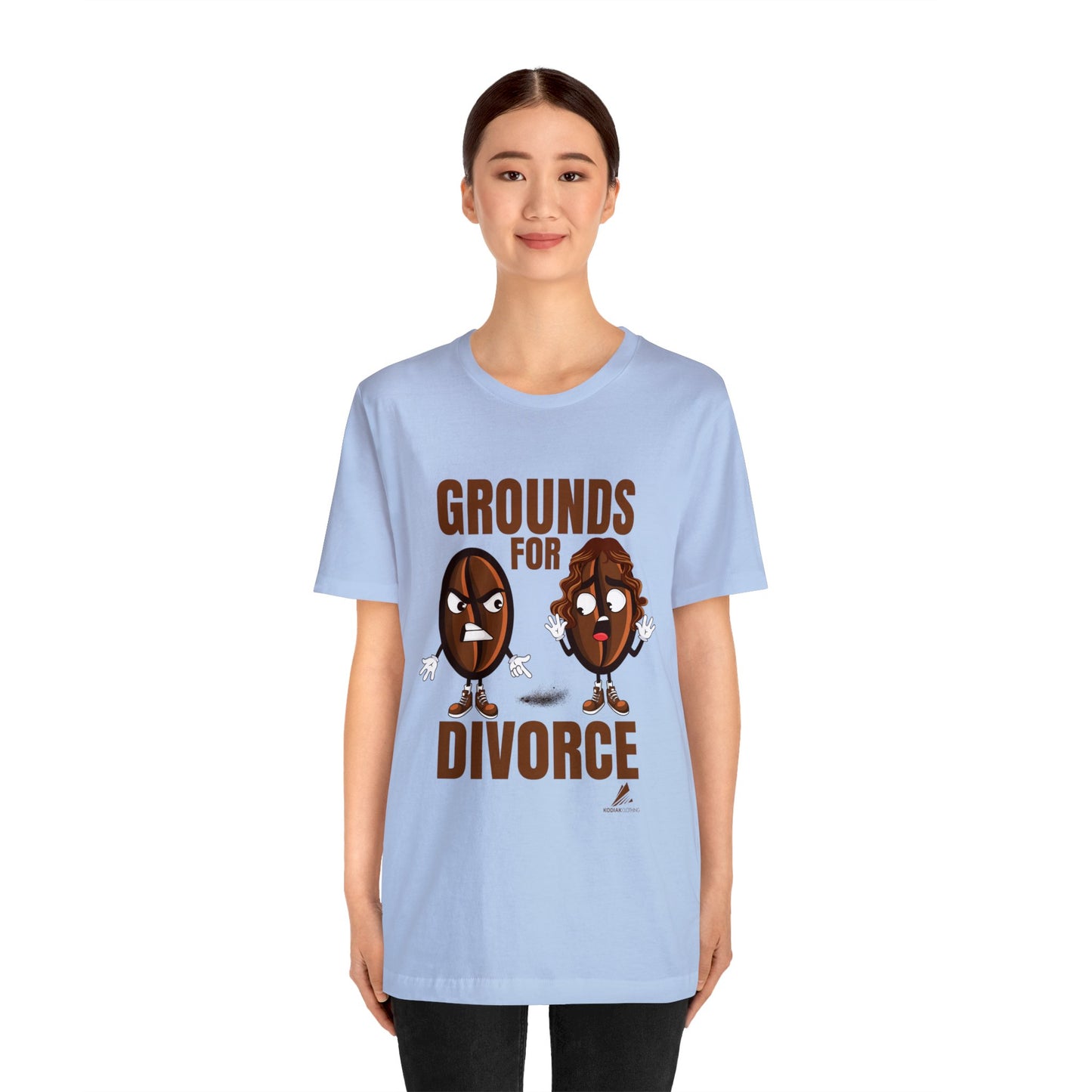 'Grounds for Divorce' Unisex Jersey Short Sleeve Tee