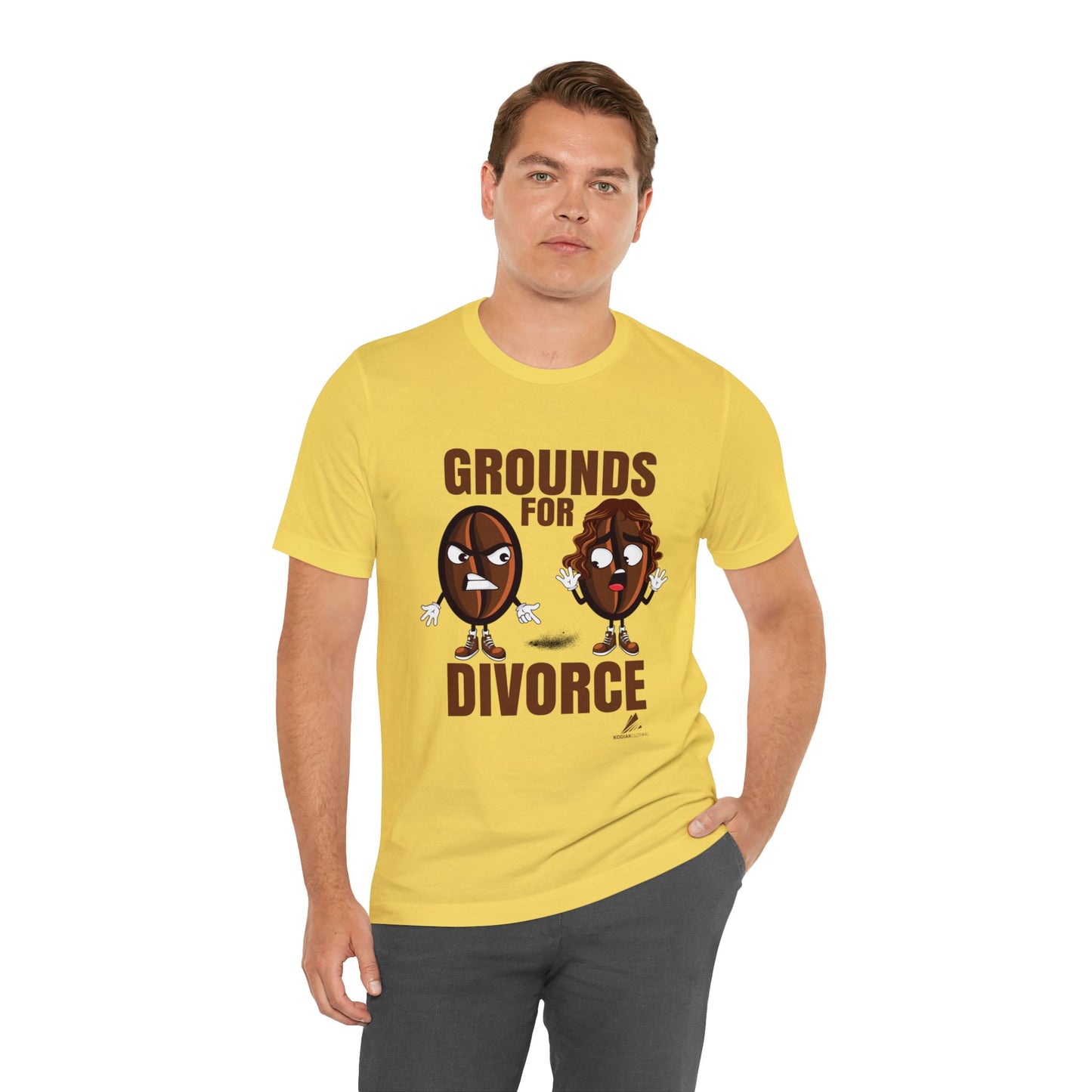 'Grounds for Divorce' Unisex Jersey Short Sleeve Tee