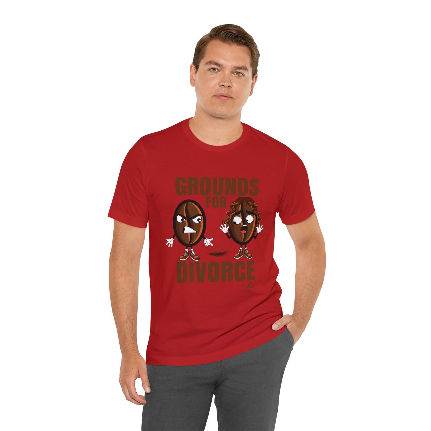 'Grounds for Divorce' Unisex Jersey Short Sleeve Tee