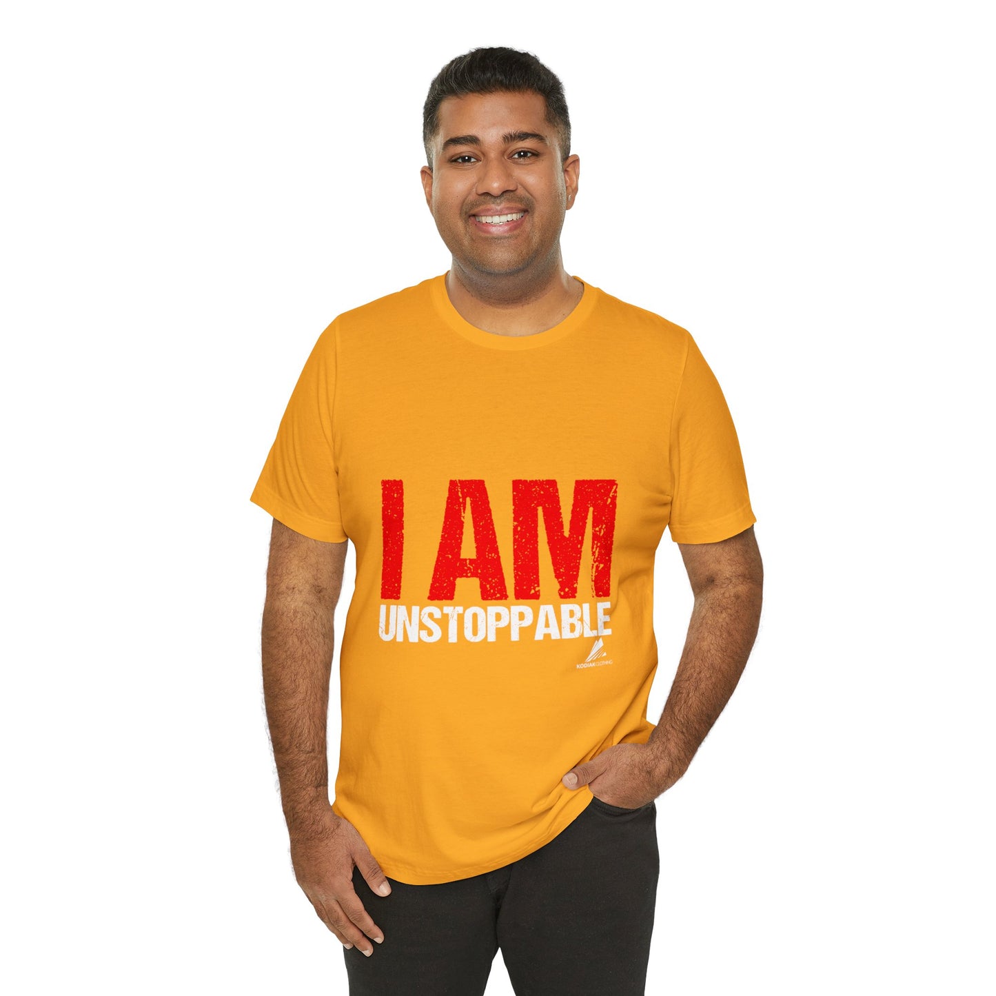 'I Am Unstoppable' Motivational - Unisex Jersey Short Sleeve Tee