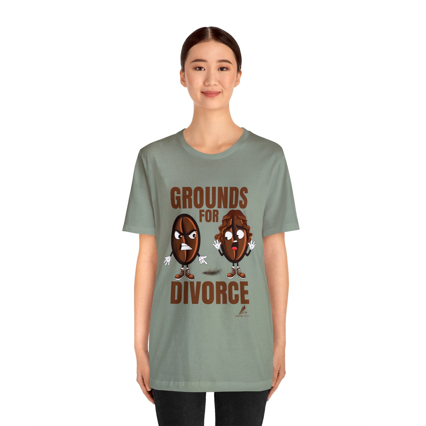 'Grounds for Divorce' Unisex Jersey Short Sleeve Tee