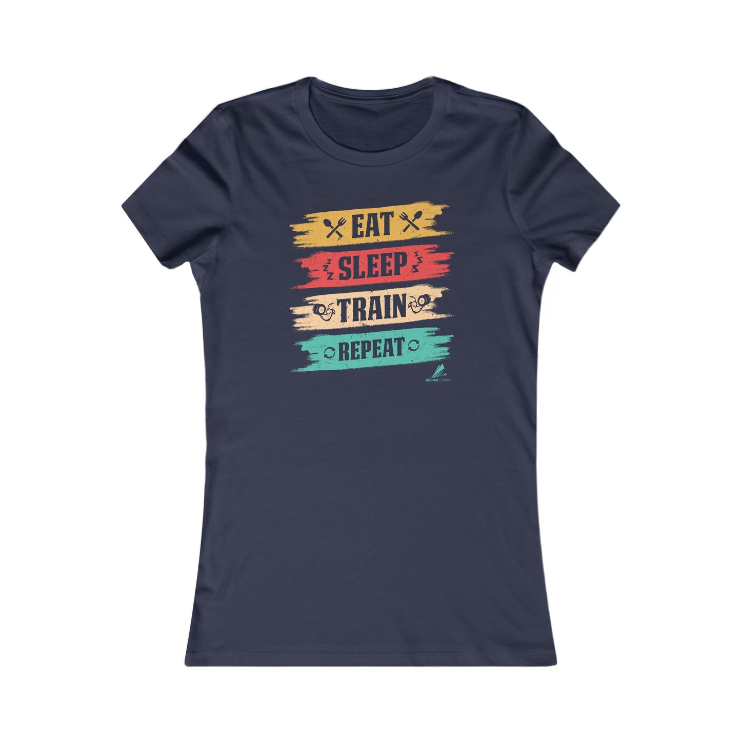 'Eat, Sleep, Train, Repeat' - Women's Tee