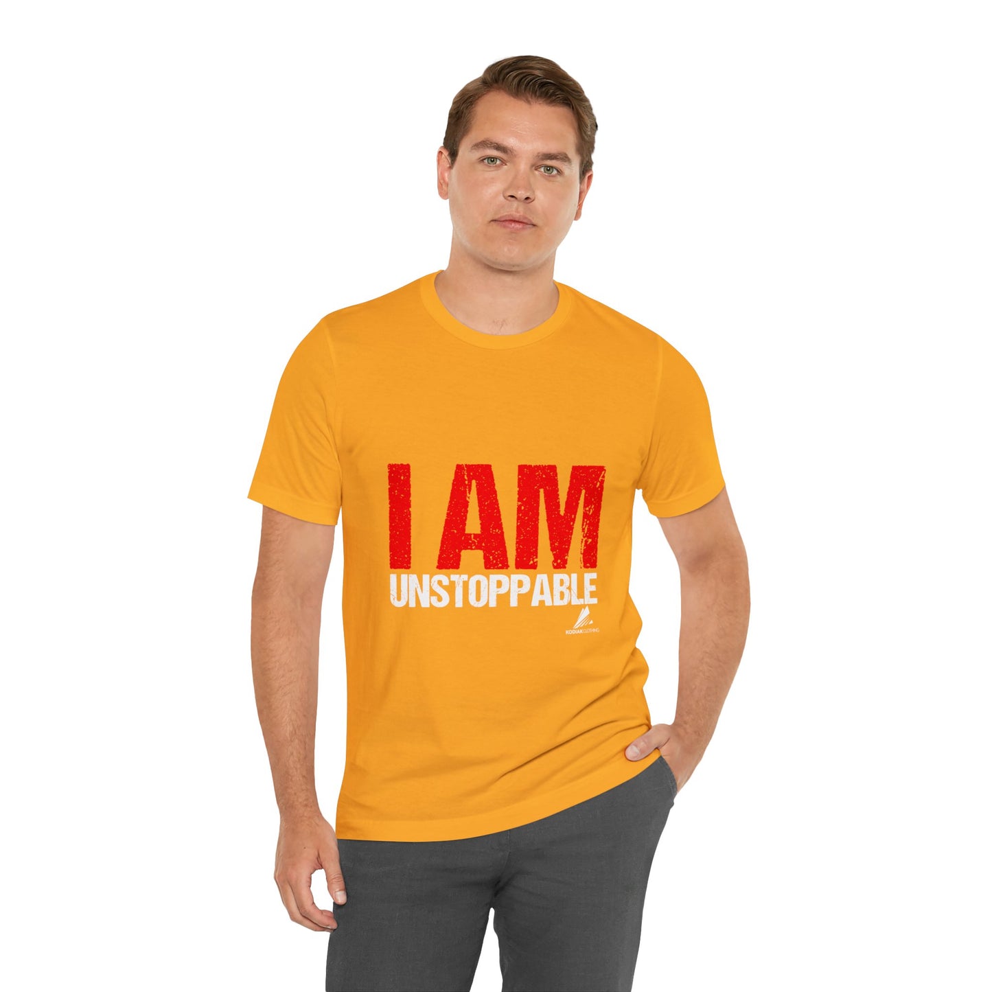 'I Am Unstoppable' Motivational - Unisex Jersey Short Sleeve Tee