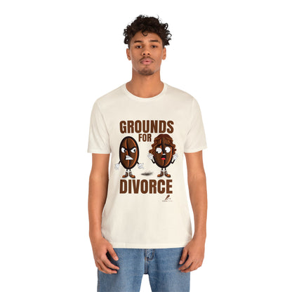 'Grounds for Divorce' Unisex Jersey Short Sleeve Tee