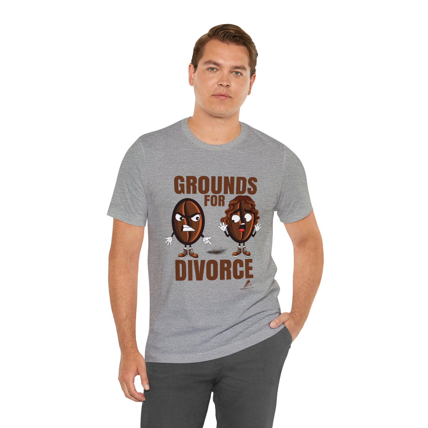 'Grounds for Divorce' Unisex Jersey Short Sleeve Tee