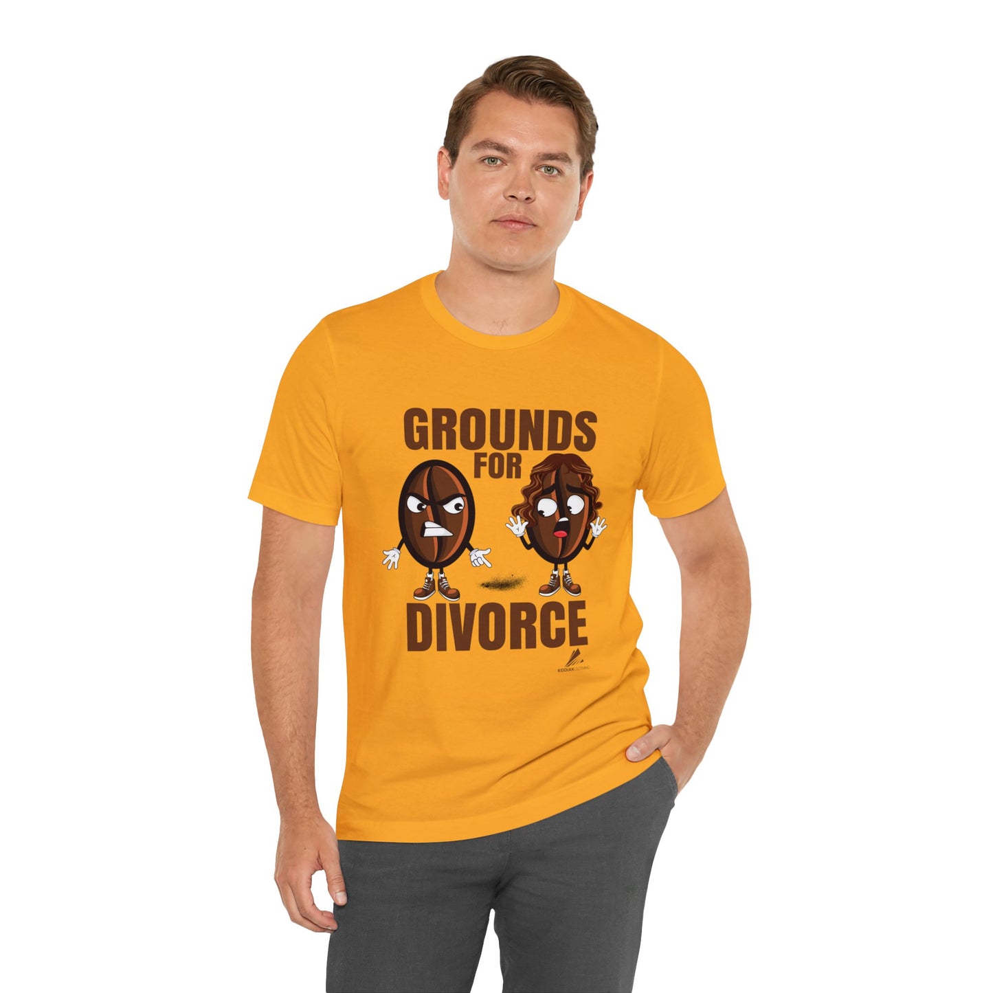 'Grounds for Divorce' Unisex Jersey Short Sleeve Tee