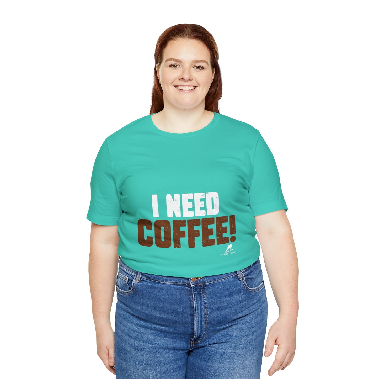 'I Need Coffee' Unisex Jersey Short Sleeve Tee