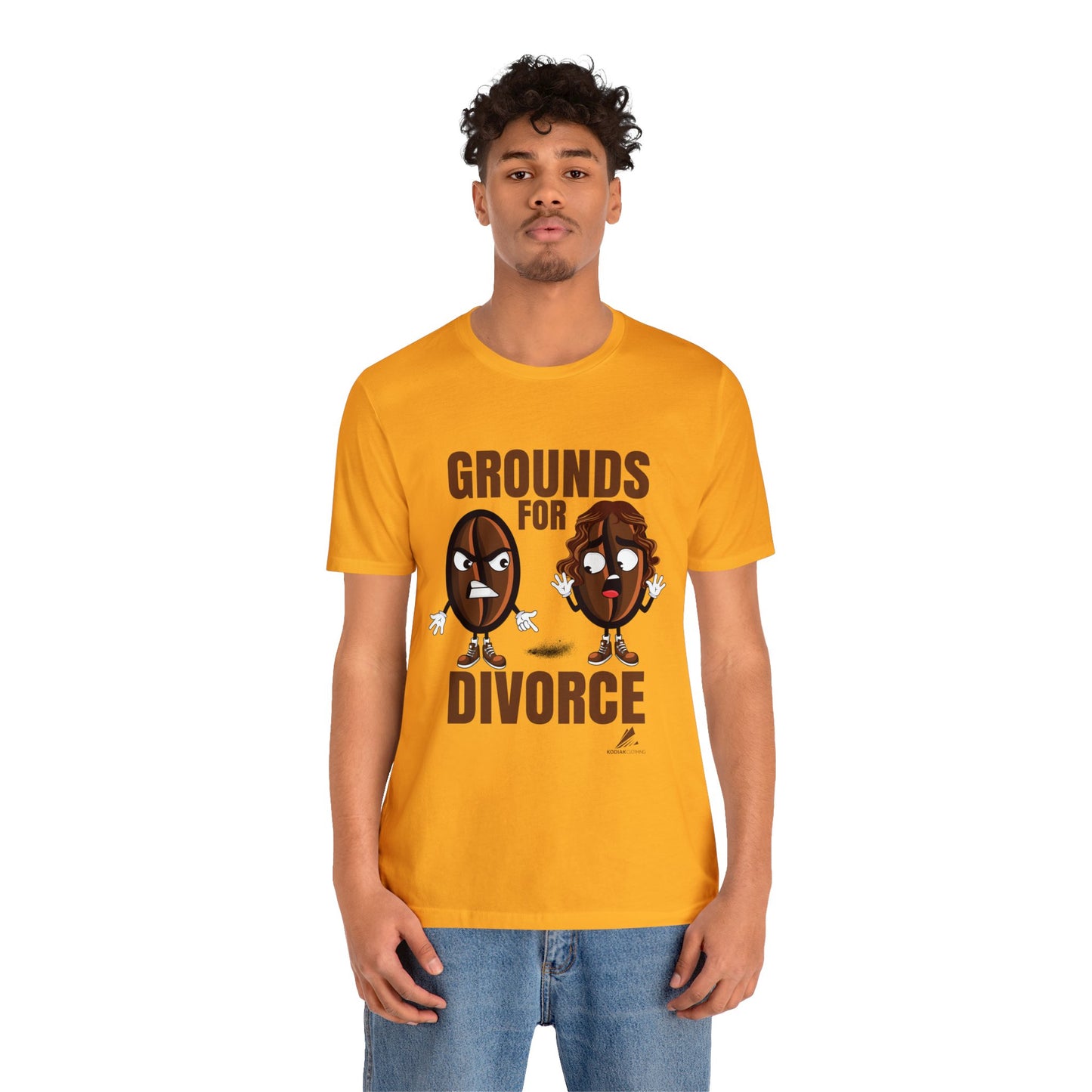 'Grounds for Divorce' Unisex Jersey Short Sleeve Tee