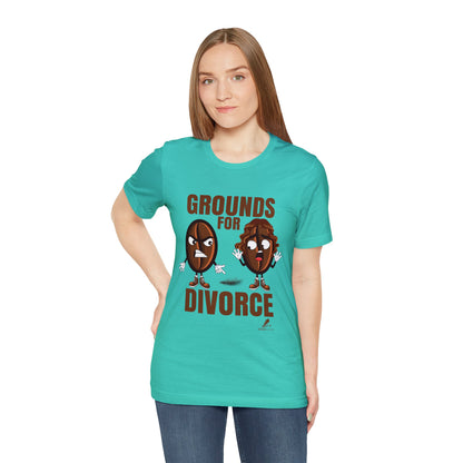 'Grounds for Divorce' Unisex Jersey Short Sleeve Tee