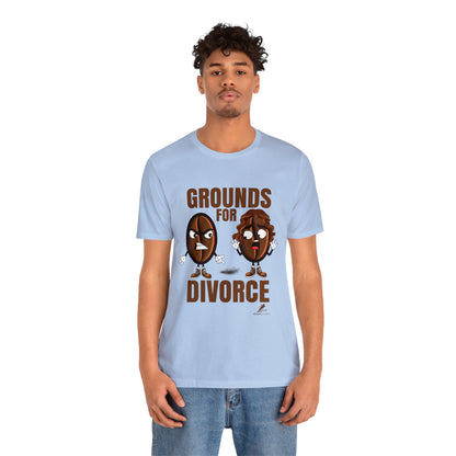 'Grounds for Divorce' Unisex Jersey Short Sleeve Tee