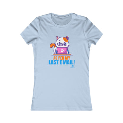 'Email Cat' - Women's Tee