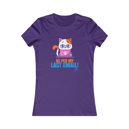 'Email Cat' - Women's Tee