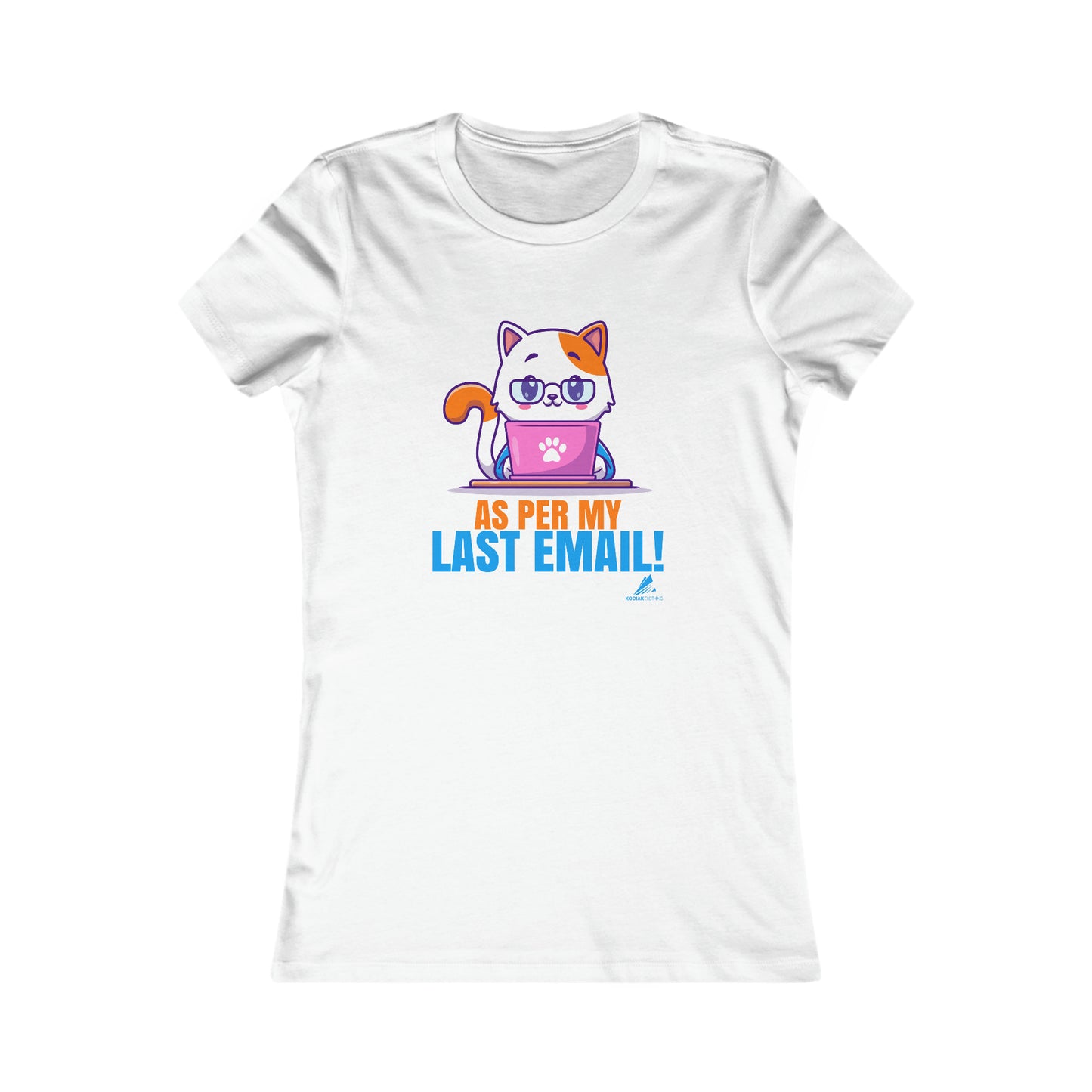 'Email Cat' - Women's Tee