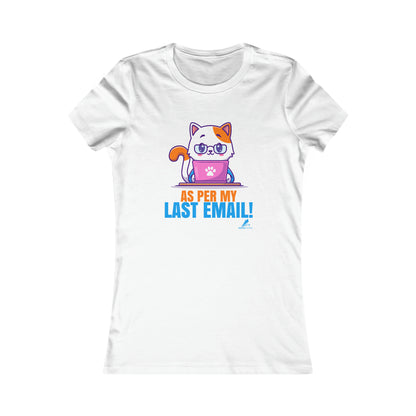 'Email Cat' - Women's Tee