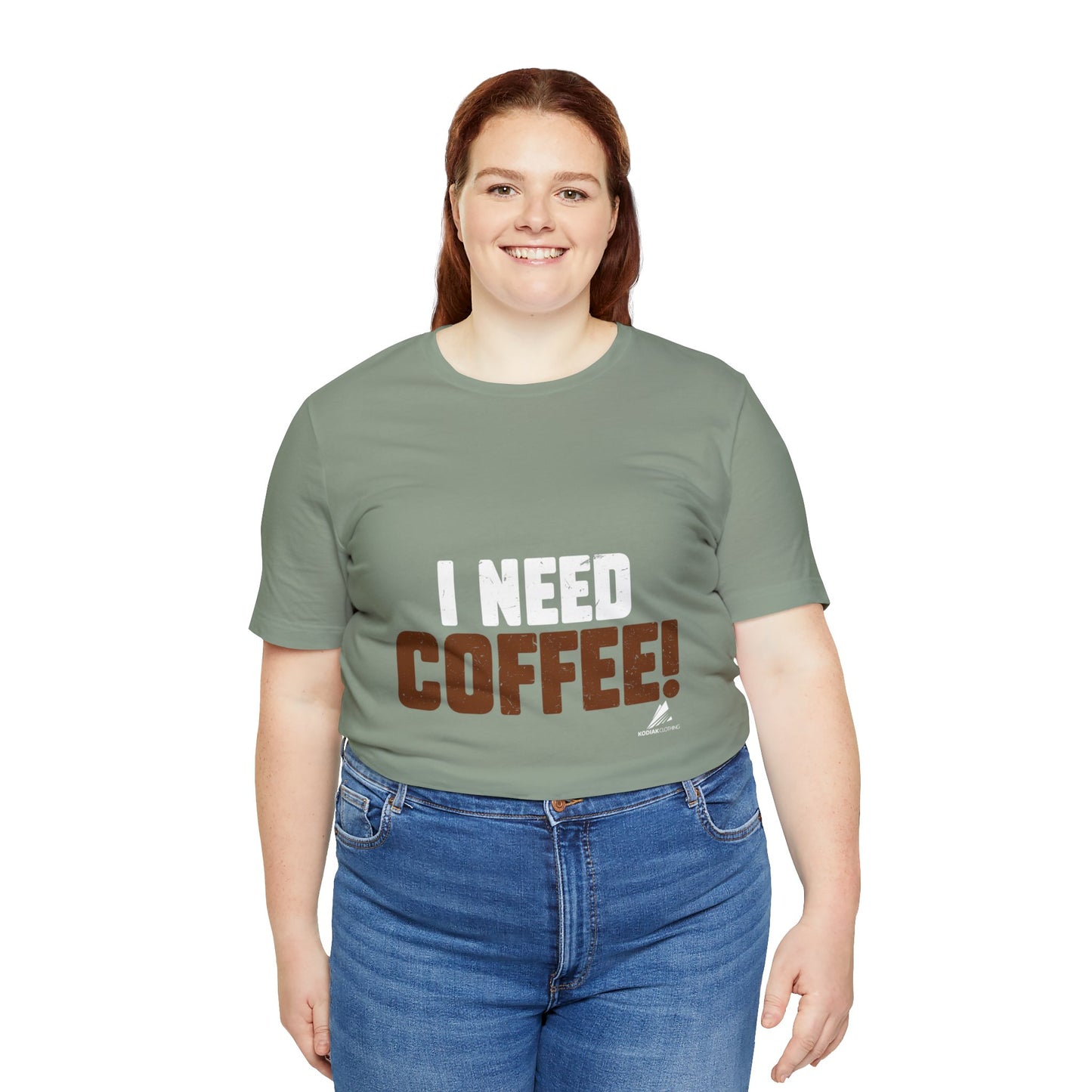 'I Need Coffee' Unisex Jersey Short Sleeve Tee