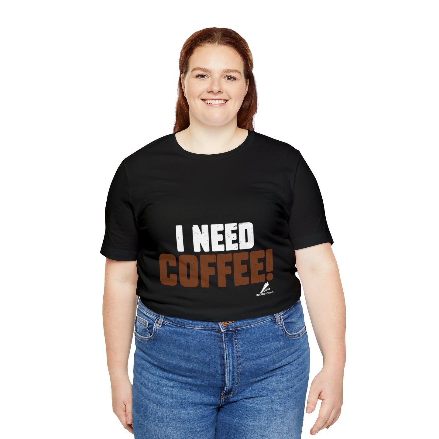 'I Need Coffee' Unisex Jersey Short Sleeve Tee