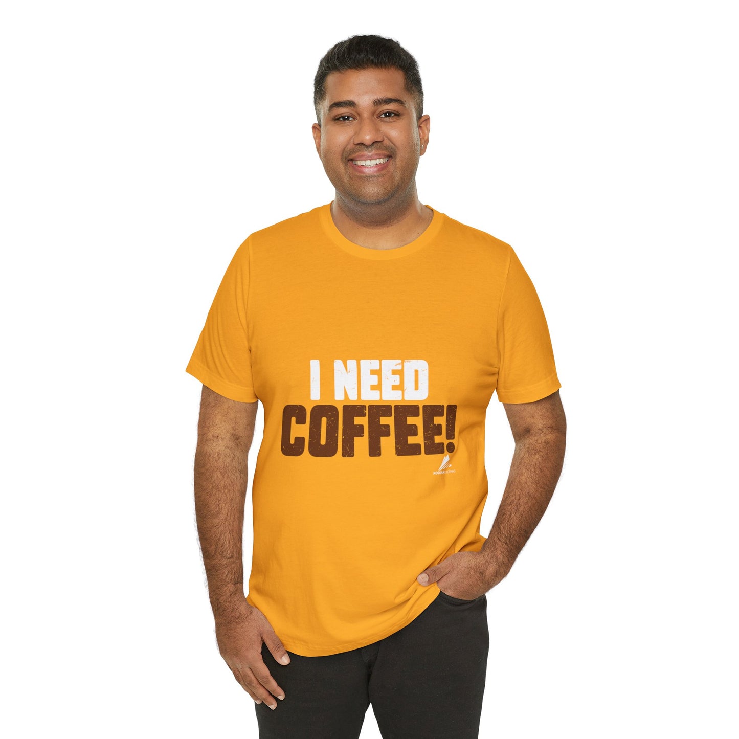 'I Need Coffee' Unisex Jersey Short Sleeve Tee