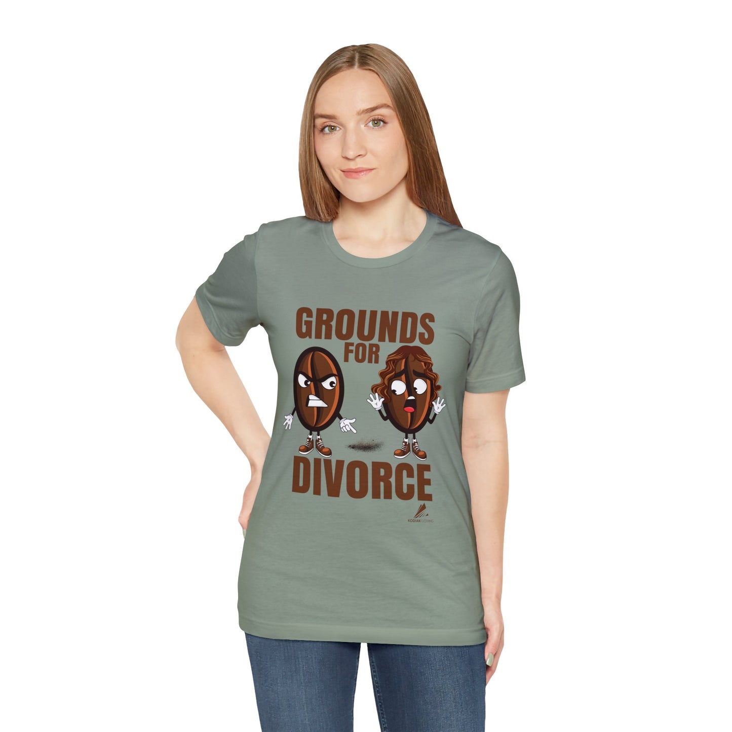 'Grounds for Divorce' Unisex Jersey Short Sleeve Tee