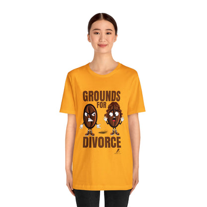 'Grounds for Divorce' Unisex Jersey Short Sleeve Tee