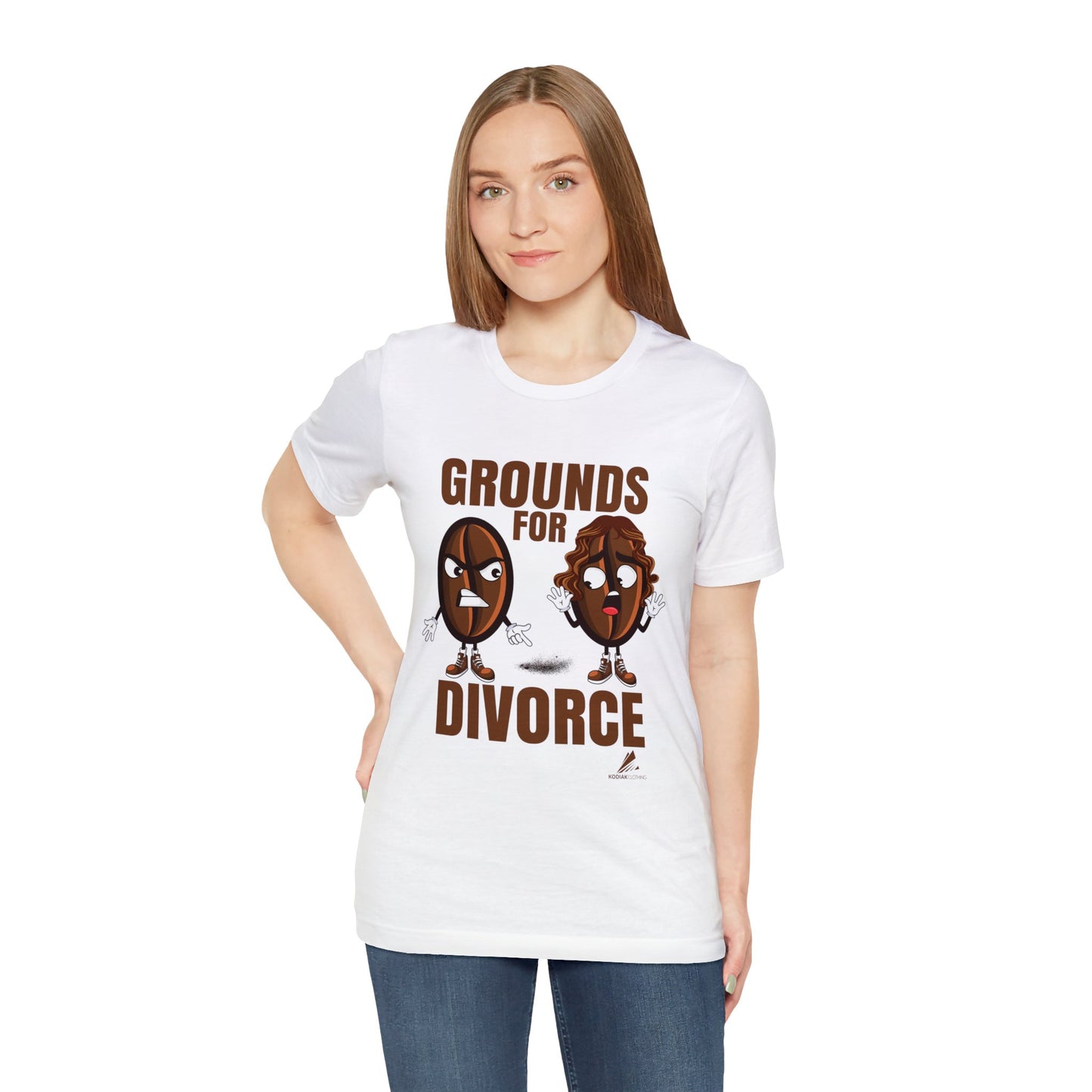 'Grounds for Divorce' Unisex Jersey Short Sleeve Tee