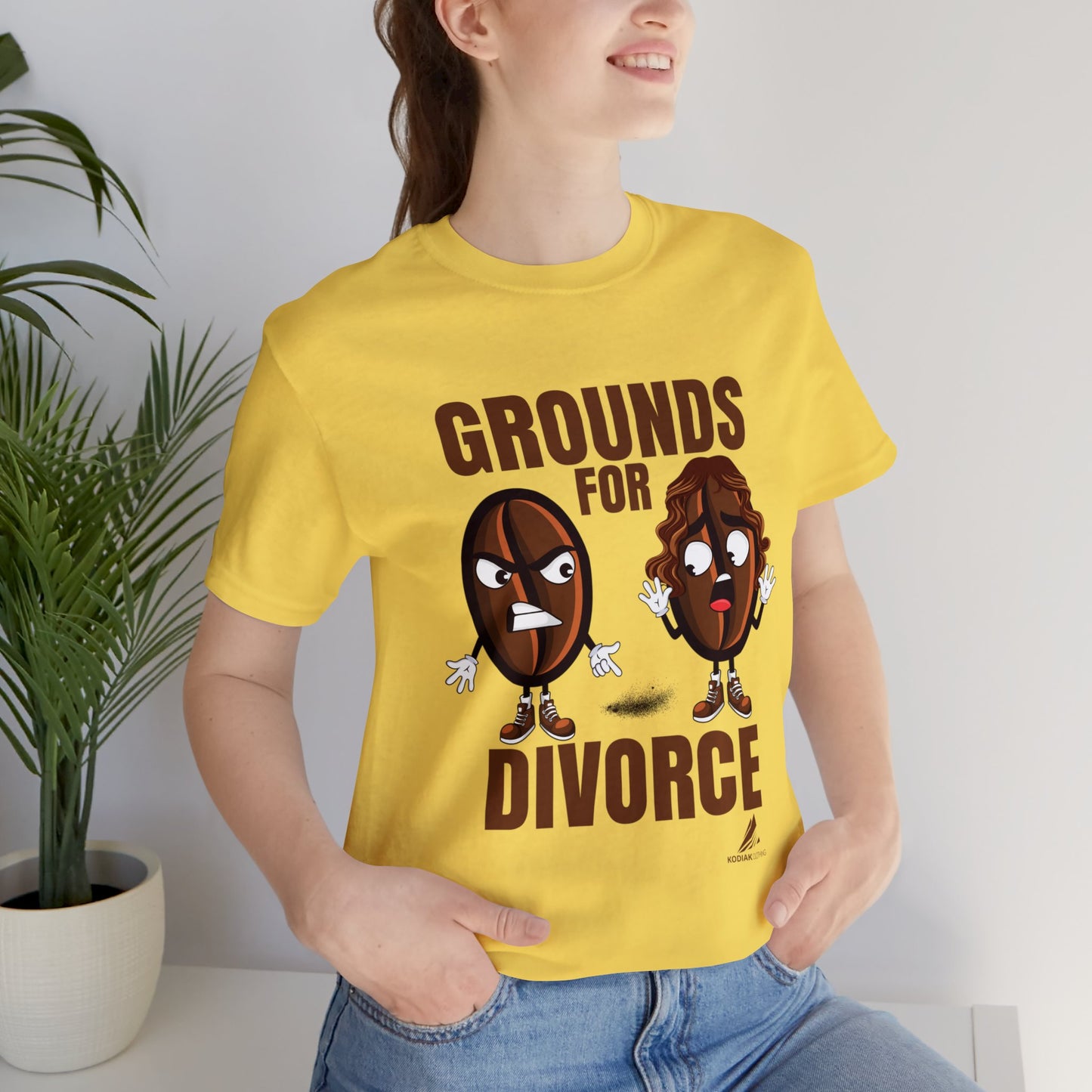 'Grounds for Divorce' Unisex Jersey Short Sleeve Tee