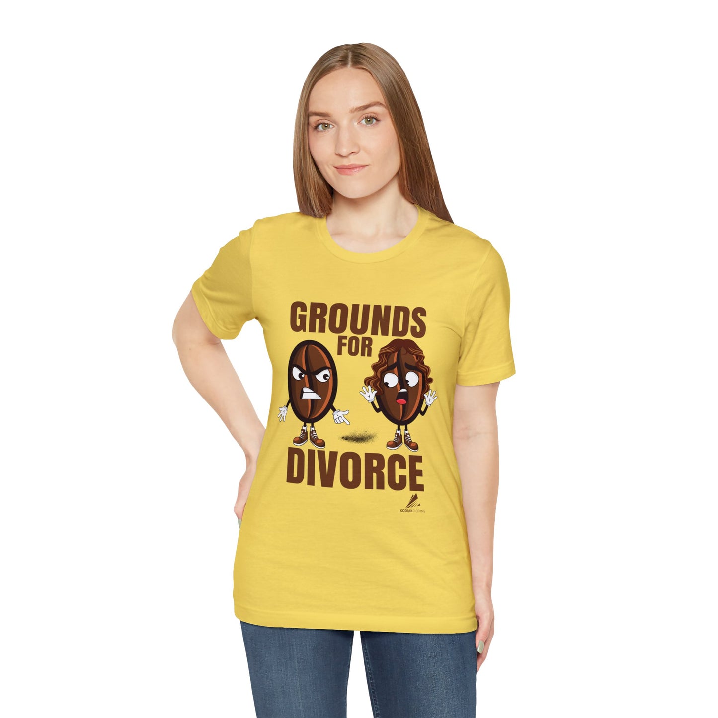 'Grounds for Divorce' Unisex Jersey Short Sleeve Tee