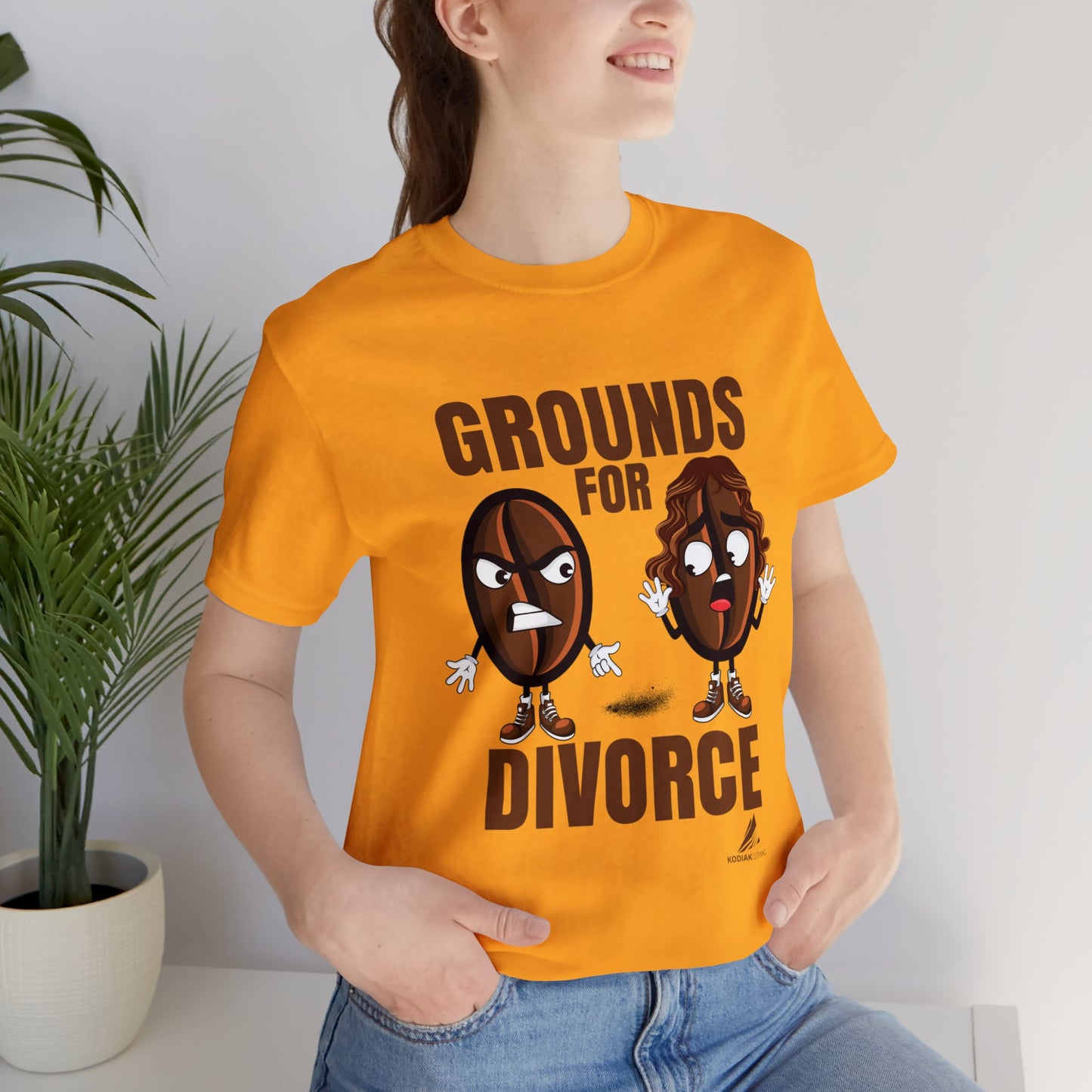 'Grounds for Divorce' Unisex Jersey Short Sleeve Tee