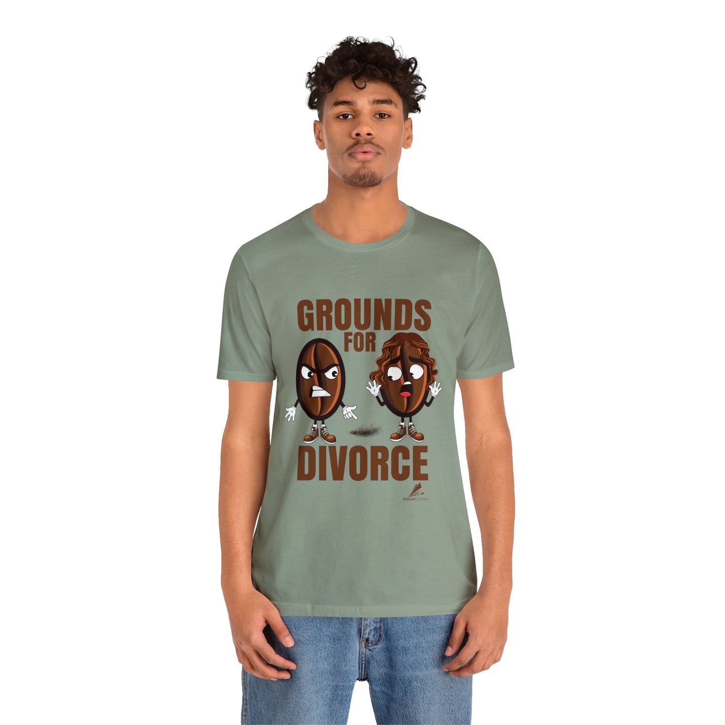 'Grounds for Divorce' Unisex Jersey Short Sleeve Tee