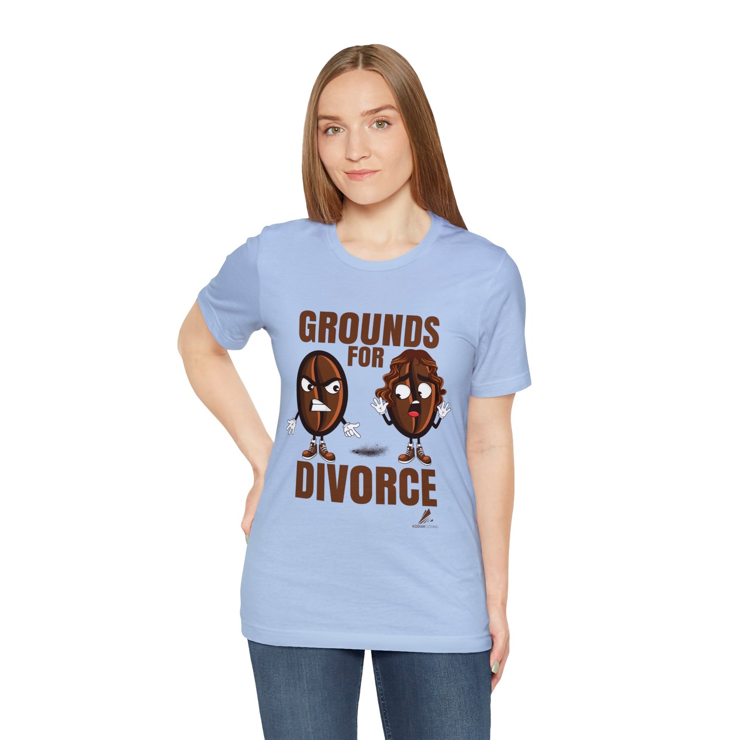 'Grounds for Divorce' Unisex Jersey Short Sleeve Tee