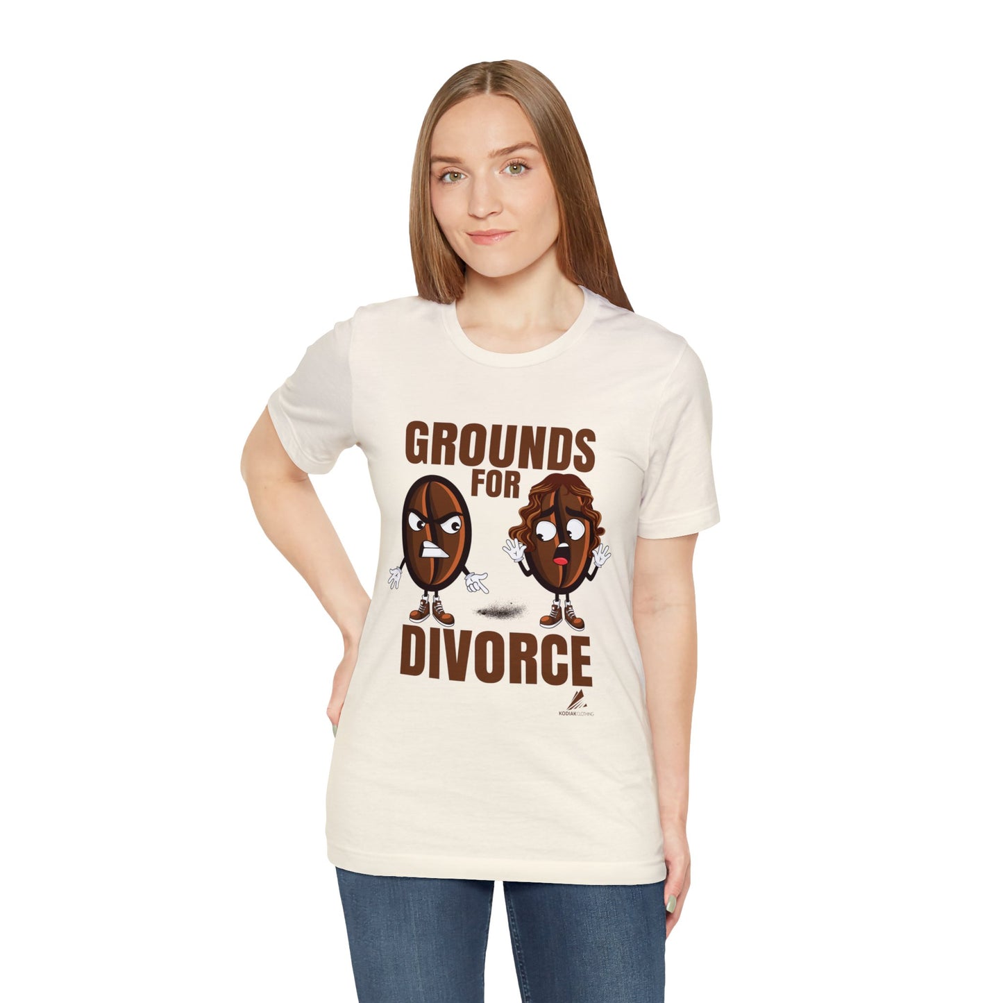 'Grounds for Divorce' Unisex Jersey Short Sleeve Tee