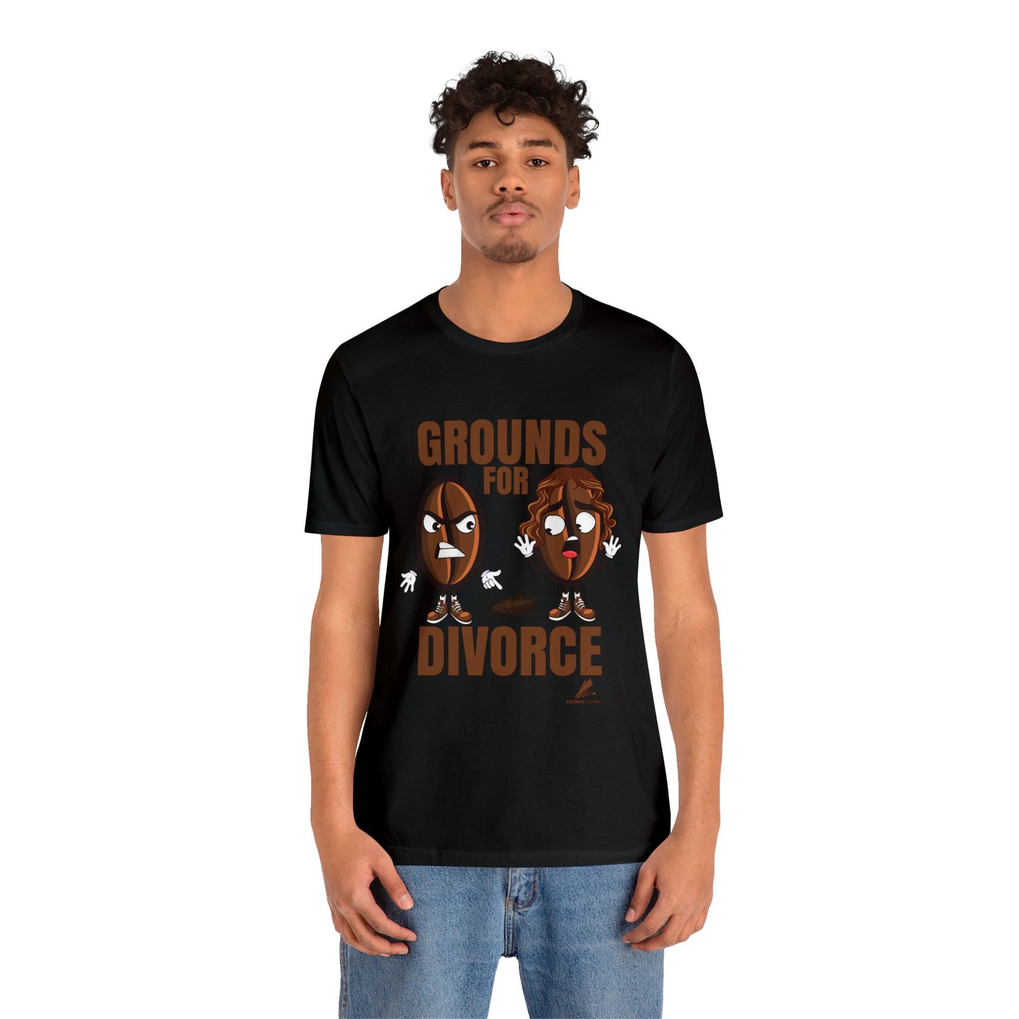 'Grounds for Divorce' Unisex Jersey Short Sleeve Tee