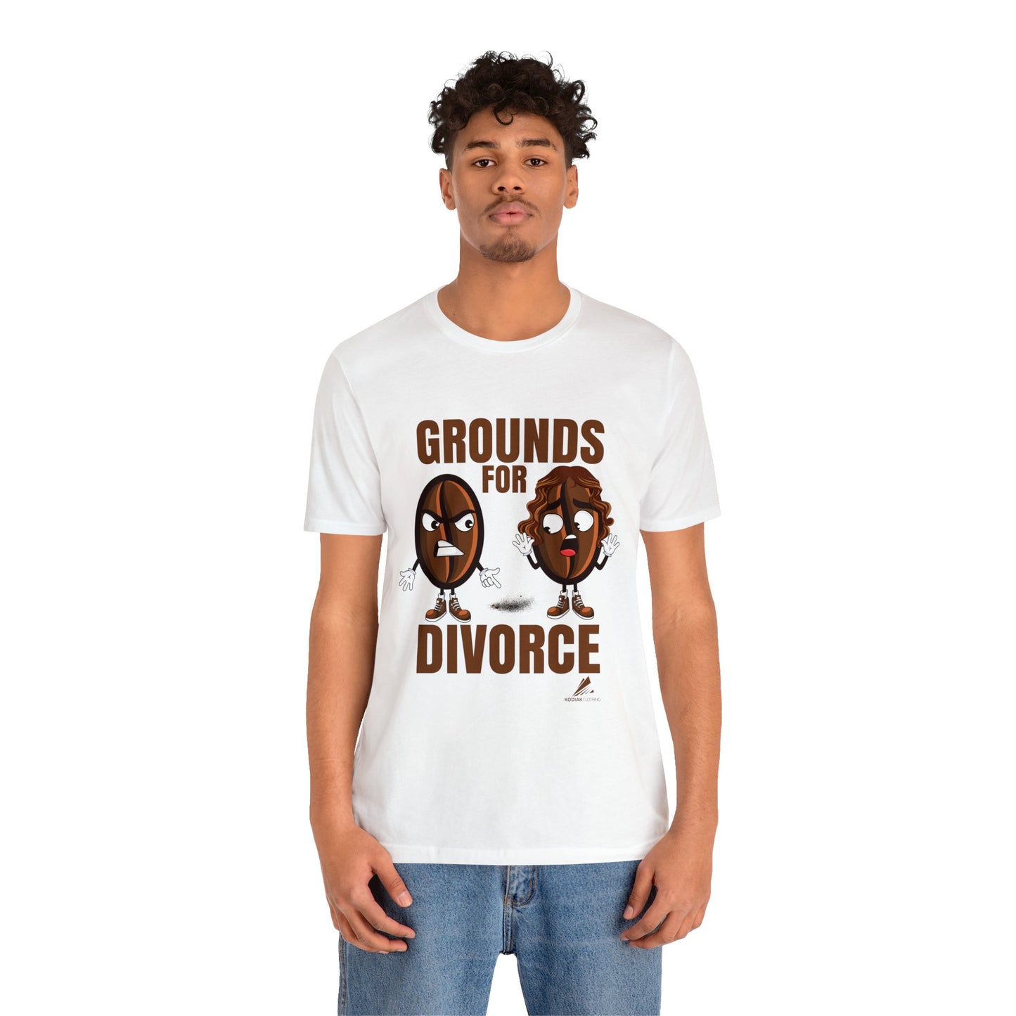 'Grounds for Divorce' Unisex Jersey Short Sleeve Tee