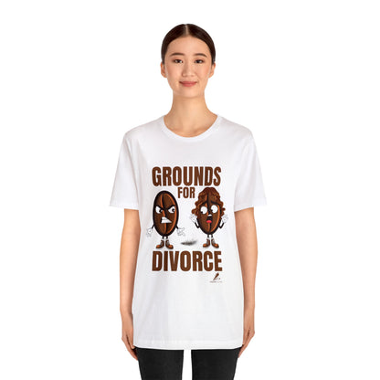 'Grounds for Divorce' Unisex Jersey Short Sleeve Tee