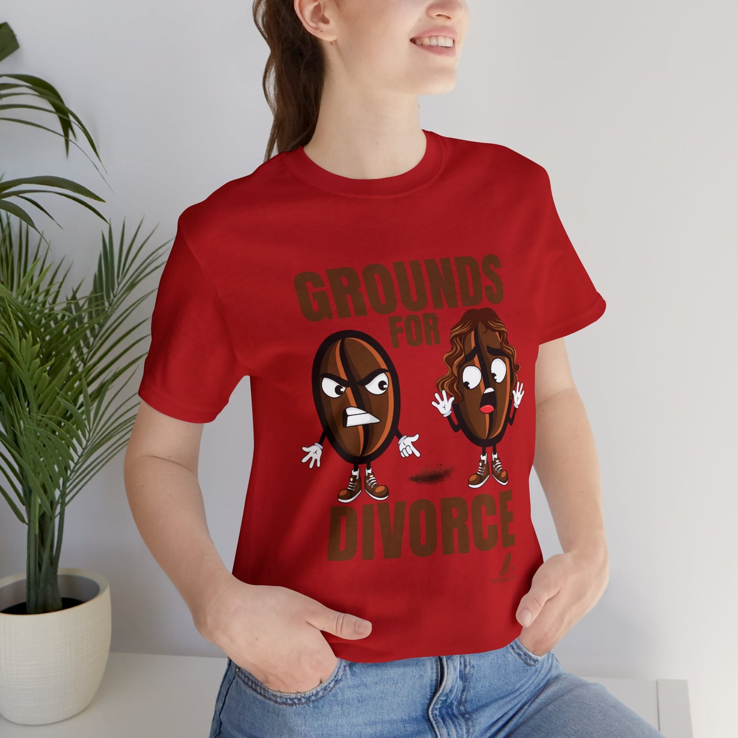 'Grounds for Divorce' Unisex Jersey Short Sleeve Tee